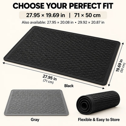 🔥500°F/220°C Heat-Resistant Silicone Stove Cover Mat & Utensils