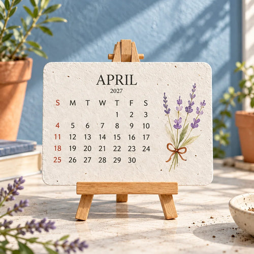 🌱Eco-Friendly Plantable “Timeless” Seed Calendar 2027